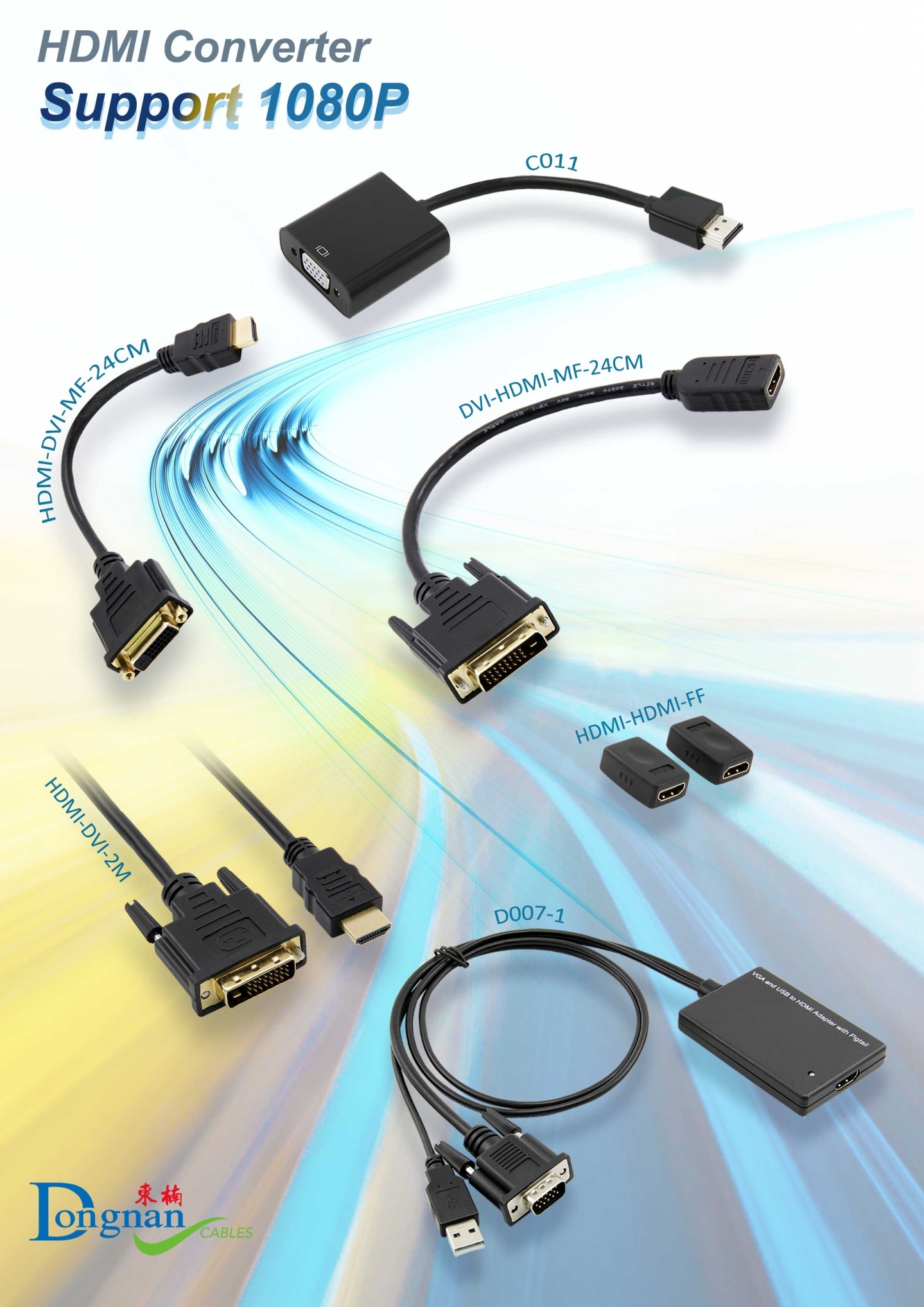 Adaptateur DisplayPort to HDMI 24 cm